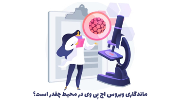 ماندگاری ویروس HPV در محیط چقدر است؟